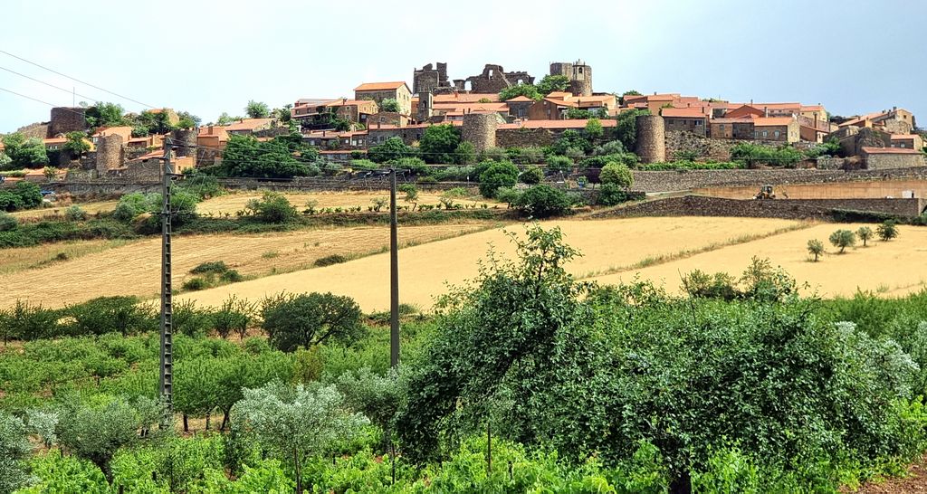 Fernblick auf Castelo Rodrigo