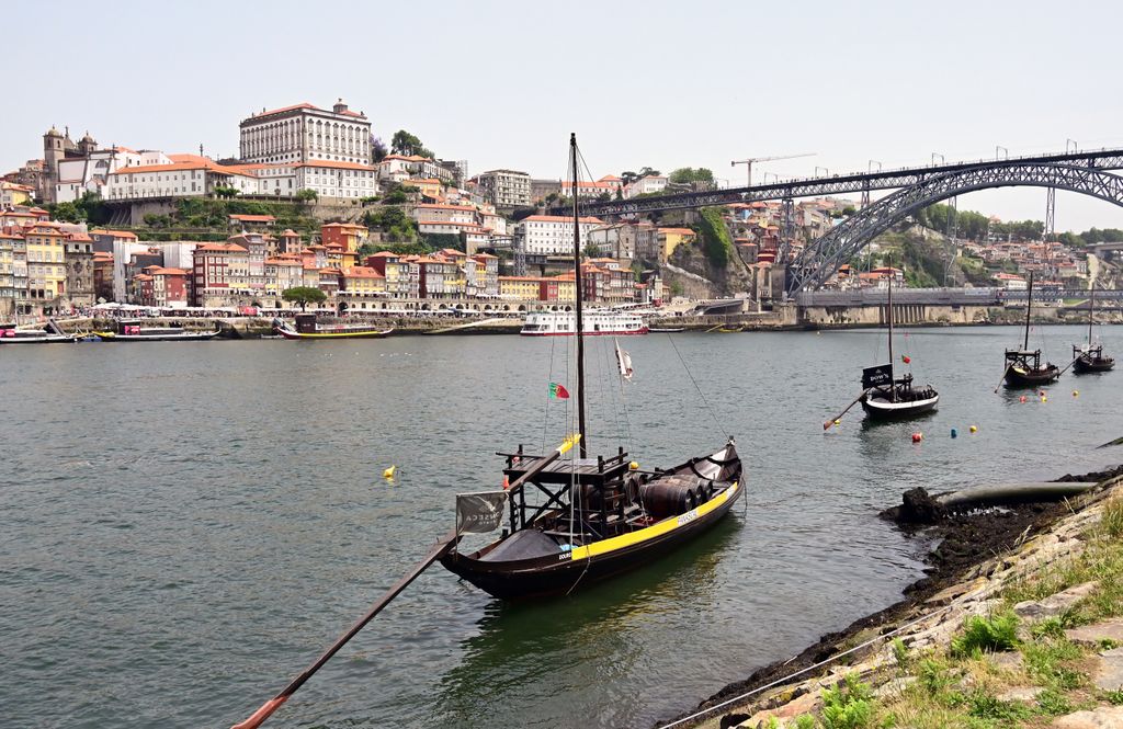 Blick auf Porto und dem Douro