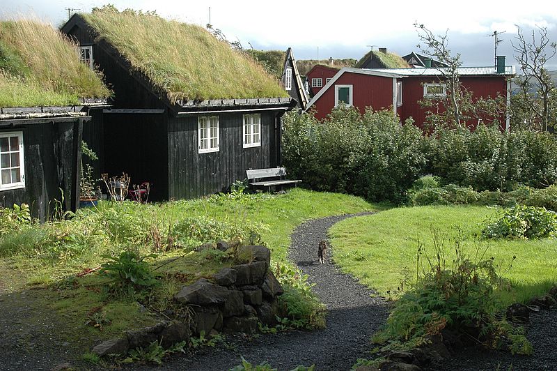 In der Altstadt von Torshavn