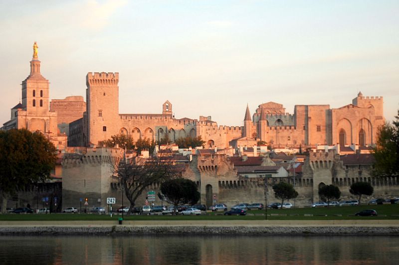 Panorama von Avignon