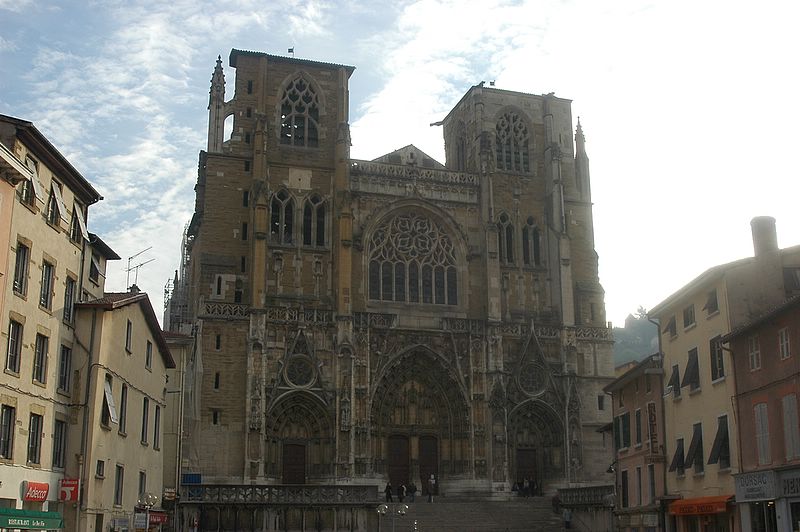 Die Kirche St. Maurice in Vienne