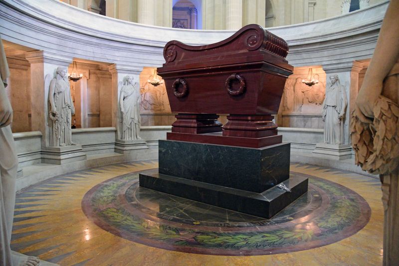 Das Grab von Napoleon in Paris