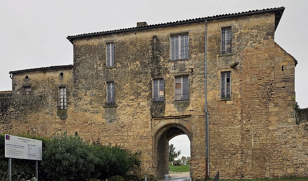 Ein Gebäude in der Zitadelle in Blaye