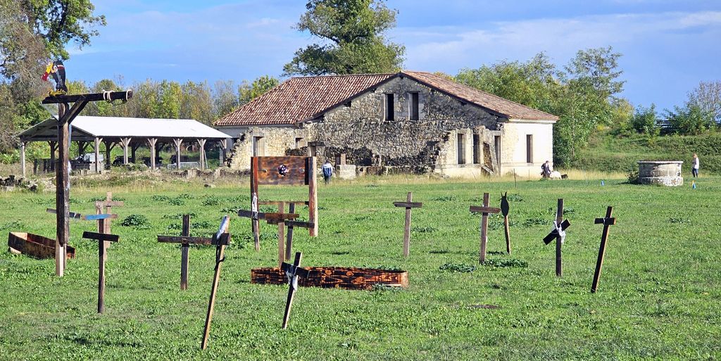 Der Friedhof von Fort Médoc