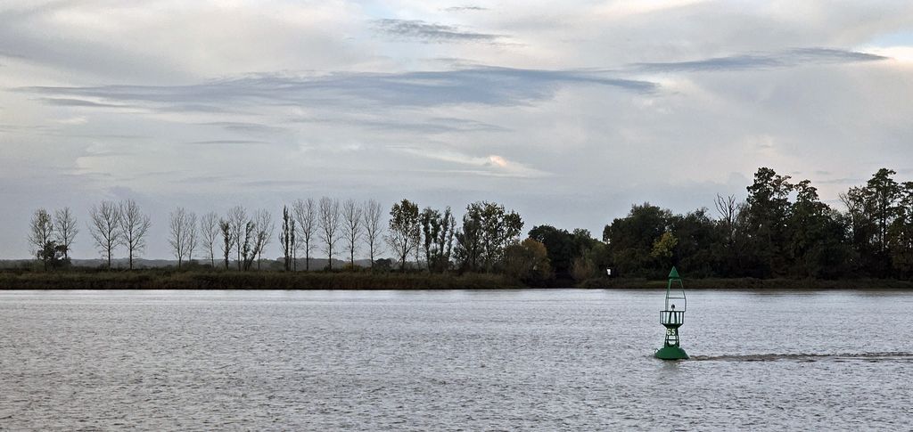 Das Ufer der Garonne