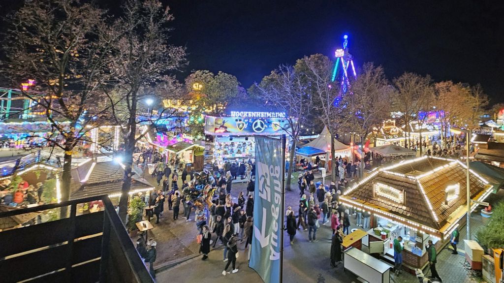 Blick auf den Hochheimer Markt