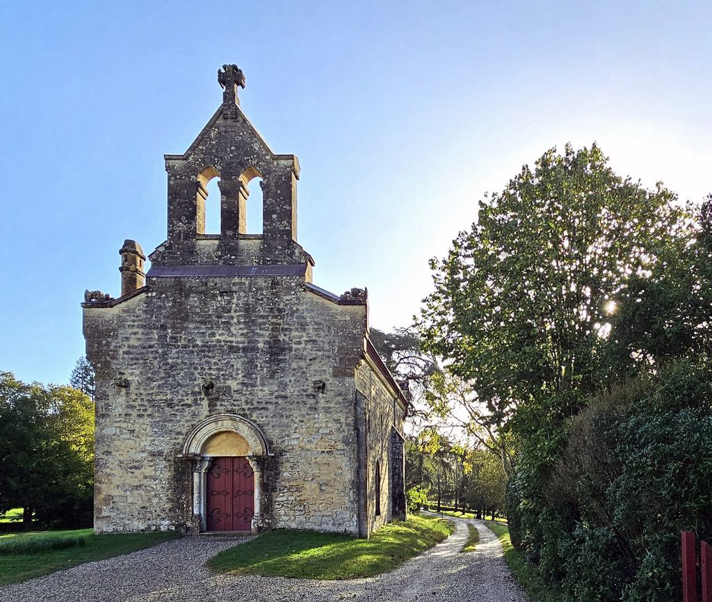 Die Kapelle vom Schloss Roquetaillade