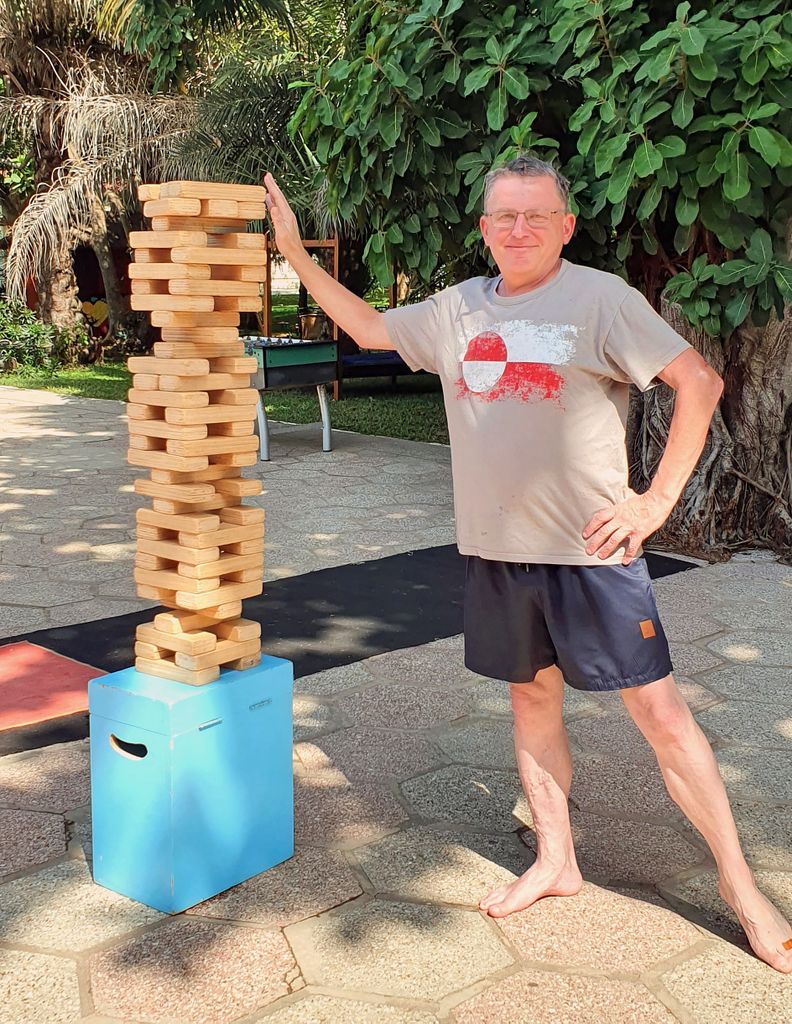 Der Jenga-Meister von Gambia