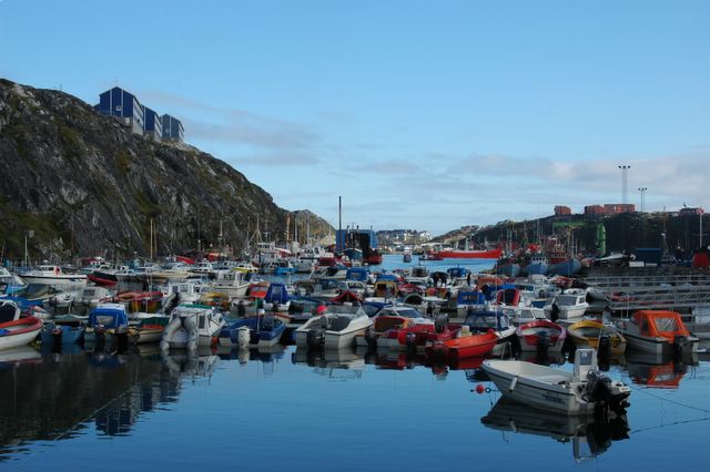 Der Hafen von Nuuk
