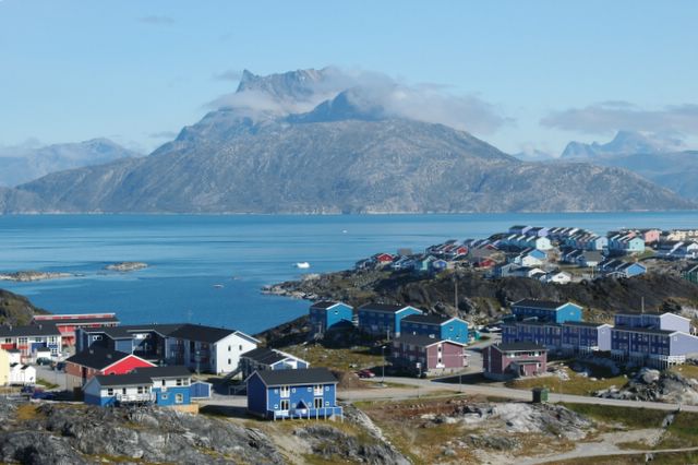 Stadtbild von Nuuk