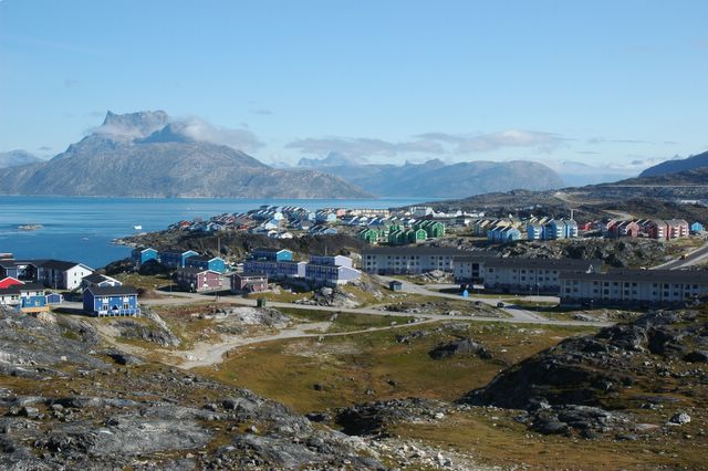 Stadtbild von Nuuk