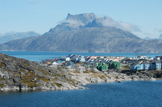 Stadtbild von Nuuk