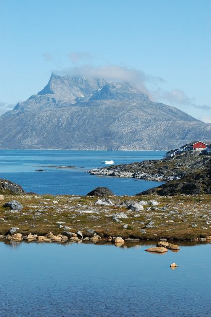 Ein Berg nahe Nuuk