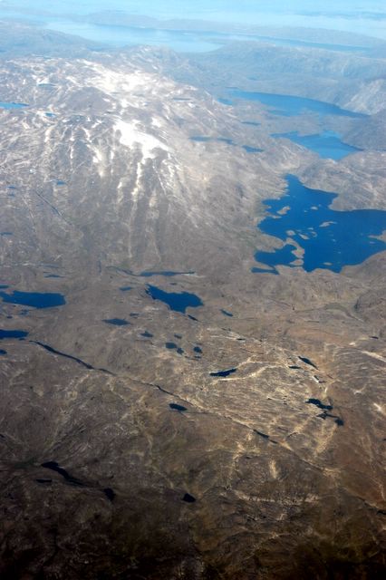 Flug von Nuuk nach Kangerlussaq