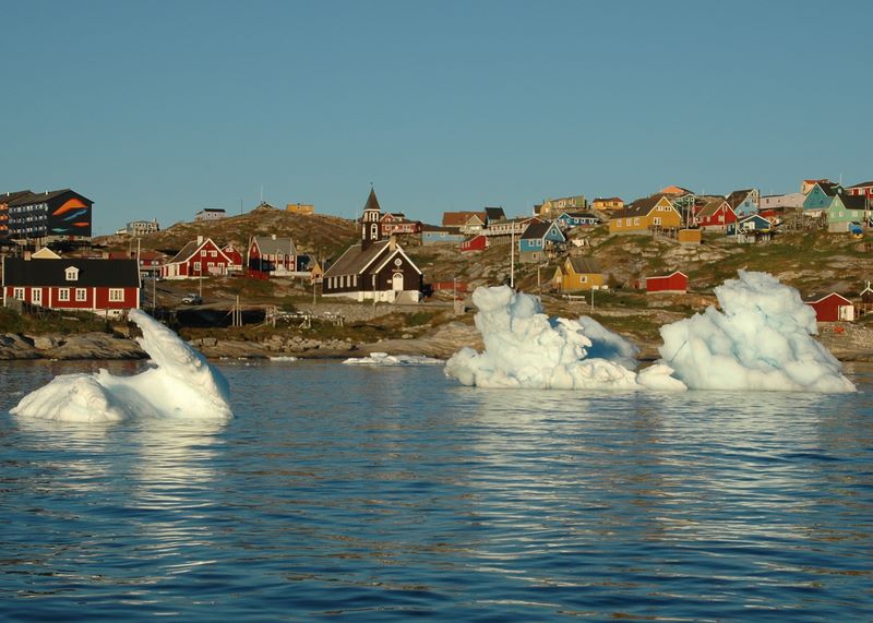 Blick auf Ilulissat