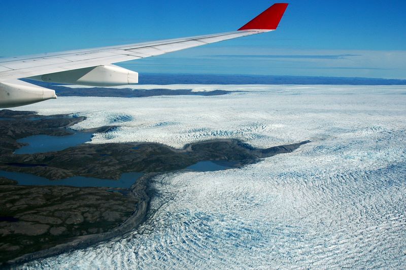 Anflug auf Kangerlussuaq