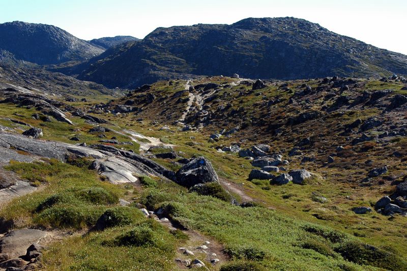 Auf Wanderung durch die herrliche Landschaft rund um Ilulissat