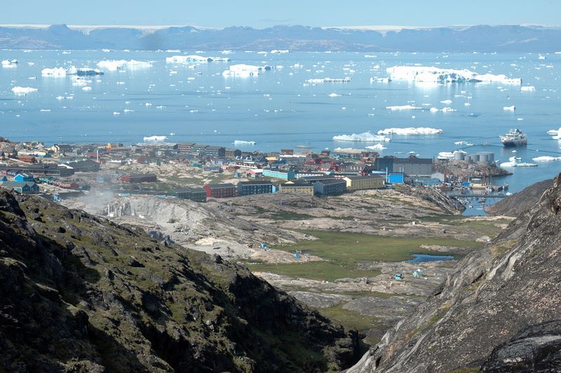 Blick auf Ilulissat