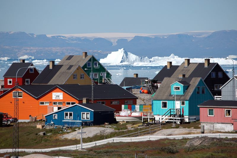 Blick auf Ilulissat