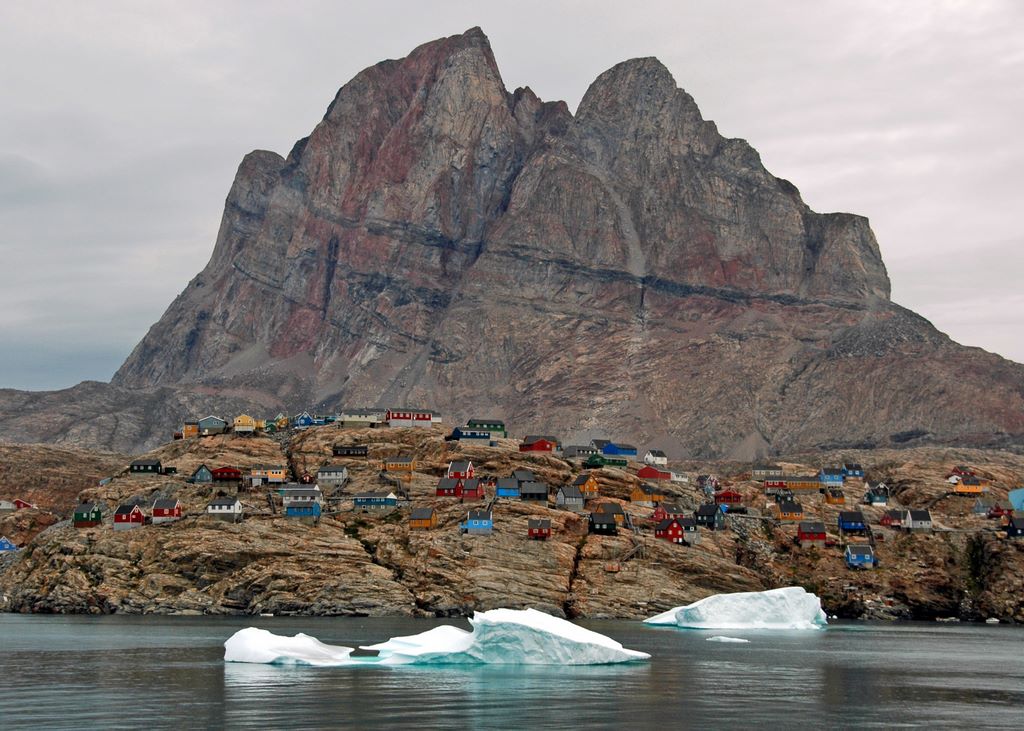 Blick auf Uummannaq