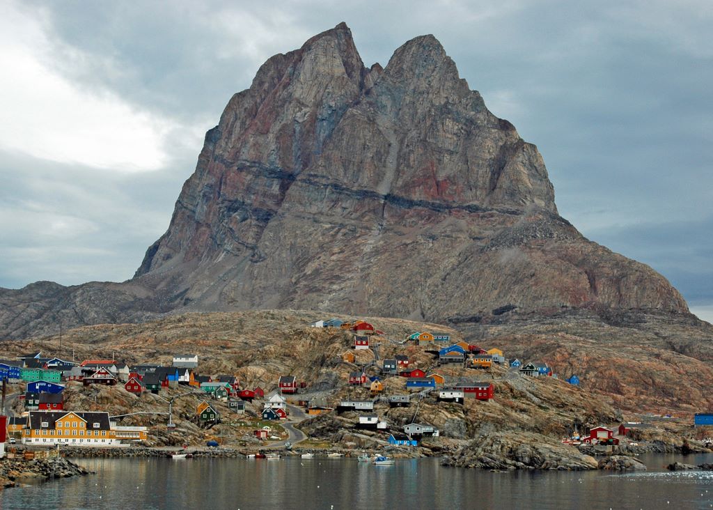 Blick auf Uummannaq