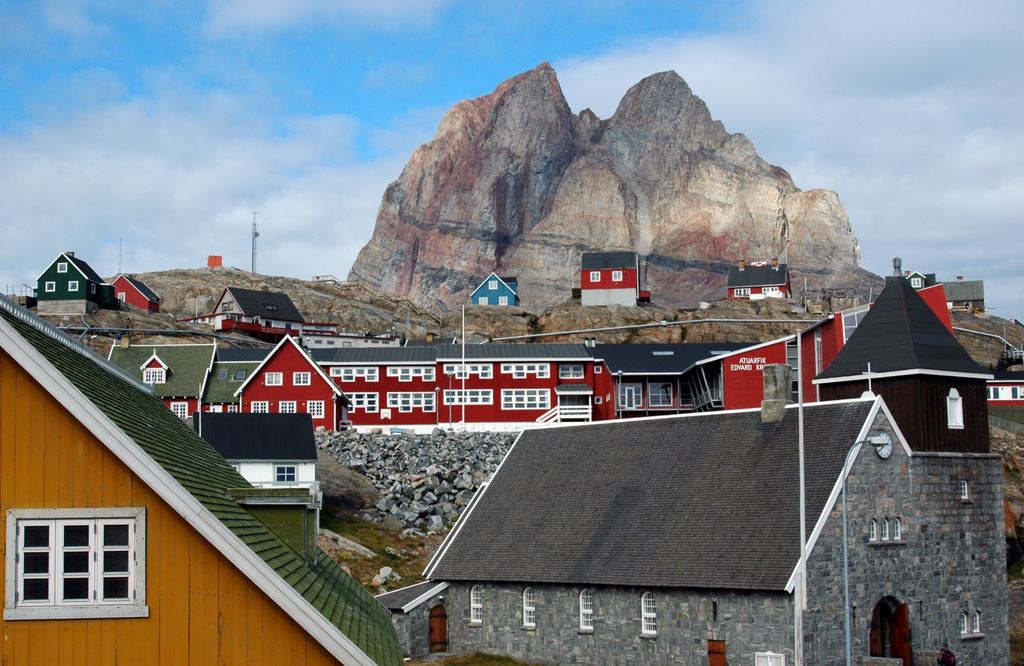 Blick auf Uummannaq