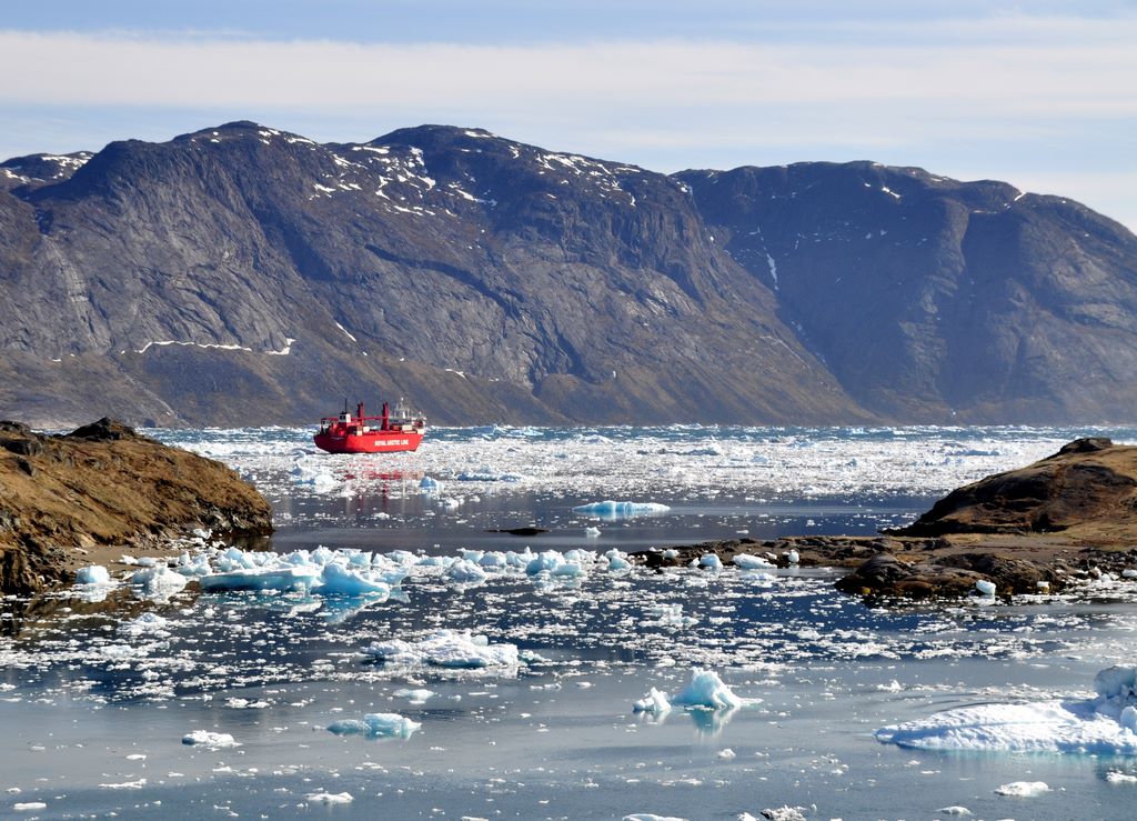 Eismeer vor Narsaq, Grönland