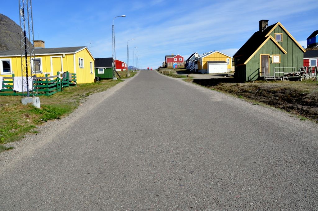 Rush Hour in Narsaq, Grönland