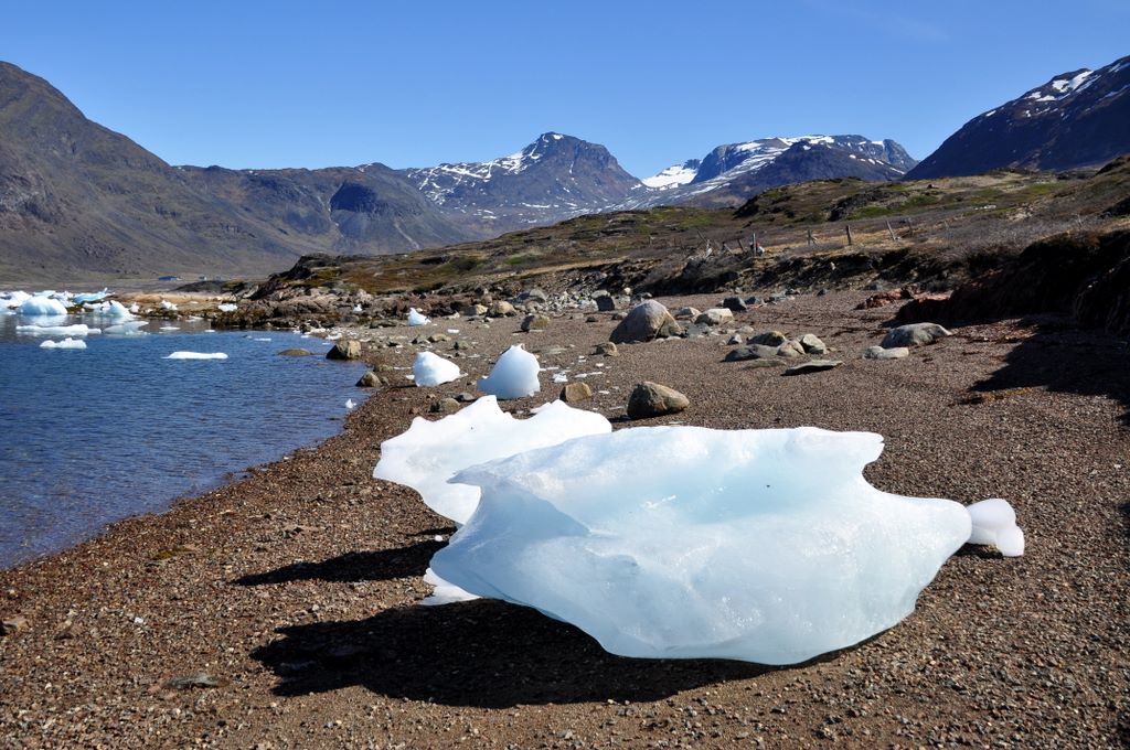 Gestrandete Eisberge, Narsaq