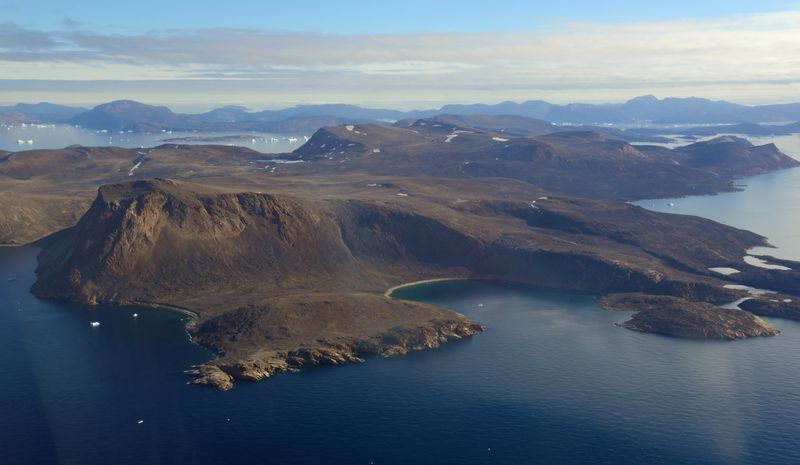 Flug von Upernavik nach Nuussuaq