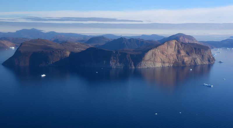 Flug von Upernavik nach Nuussuaq