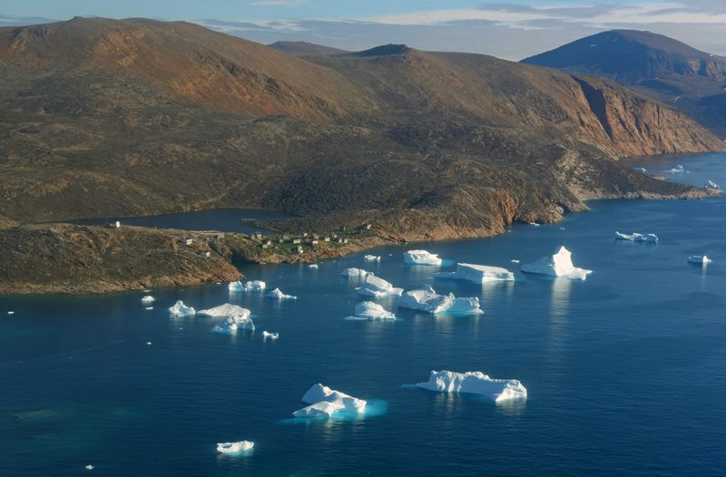 Blick auf Nuussuaq