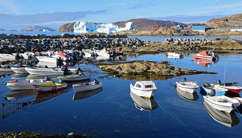 Der Hafen von Upernavik