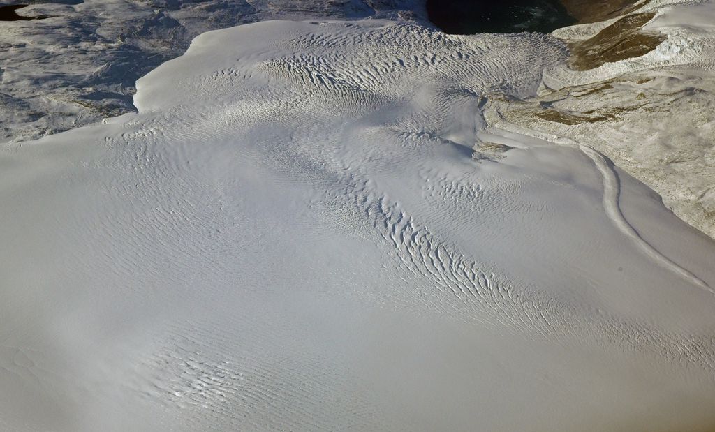 Auf dem Flug von Nuuk nach Kangerlussuaq