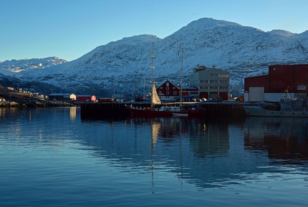 Der Hafen von Nuuk