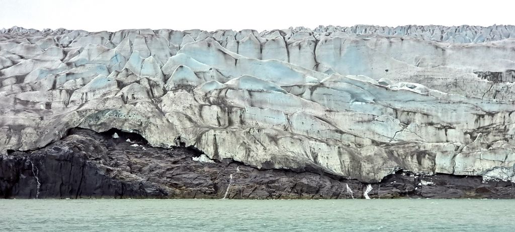 Ein zweiter Blick auf einen Gletscher im Evighed Fjord