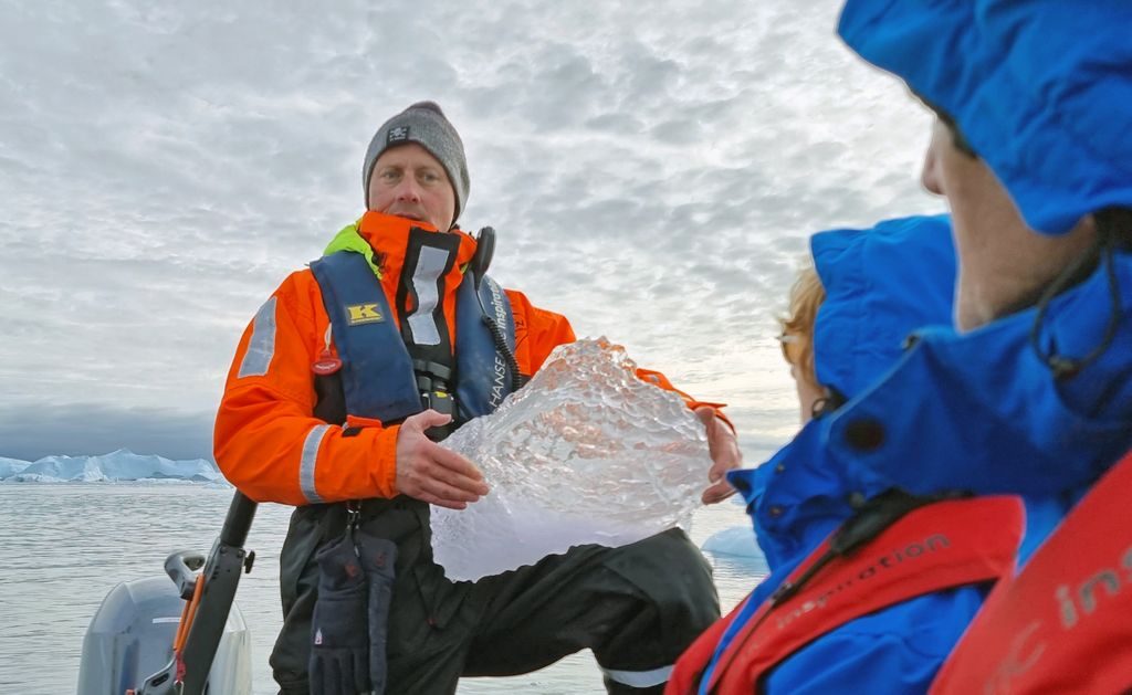 Der Eismann im Ilulissat-Icefjord