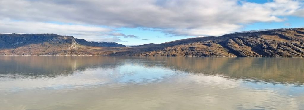 Blick auf den Kangerlussuaq während der Kreuzfahrt von Grönland nach Kanada auf der HANSEATIC inspiration