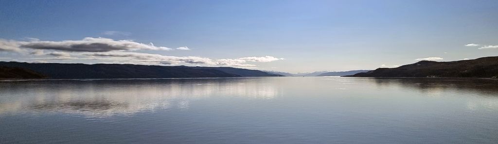 Die letzte Sonne im Kangerlussuaq während der Kreuzfahrt von Grönland nach Kanada auf der HANSEATIC inspiration