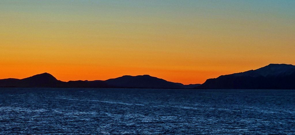 Der Himmel im Kangerlussuaq während der Kreuzfahrt von Grönland nach Kanada auf der HANSEATIC inspiration