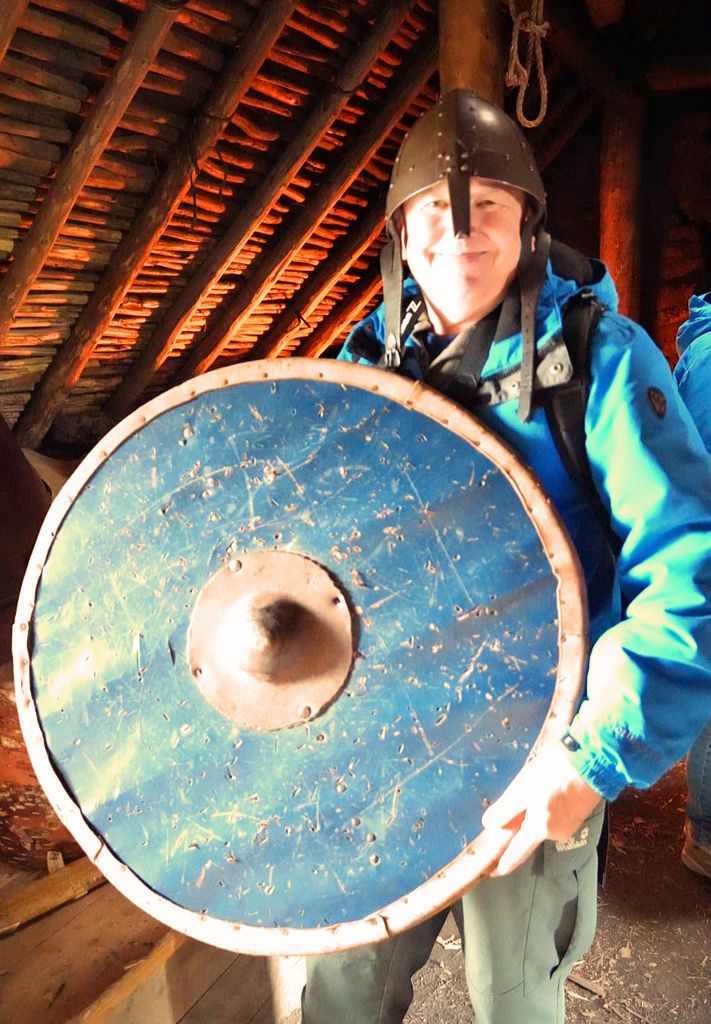 Zinni, der Wikinger, in L‘Anse aux Meadows