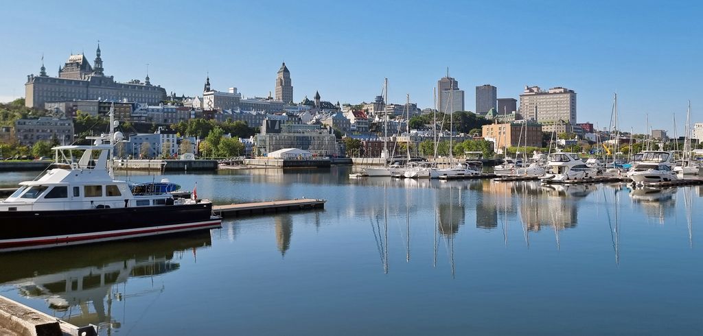 Ausblick auf Québec