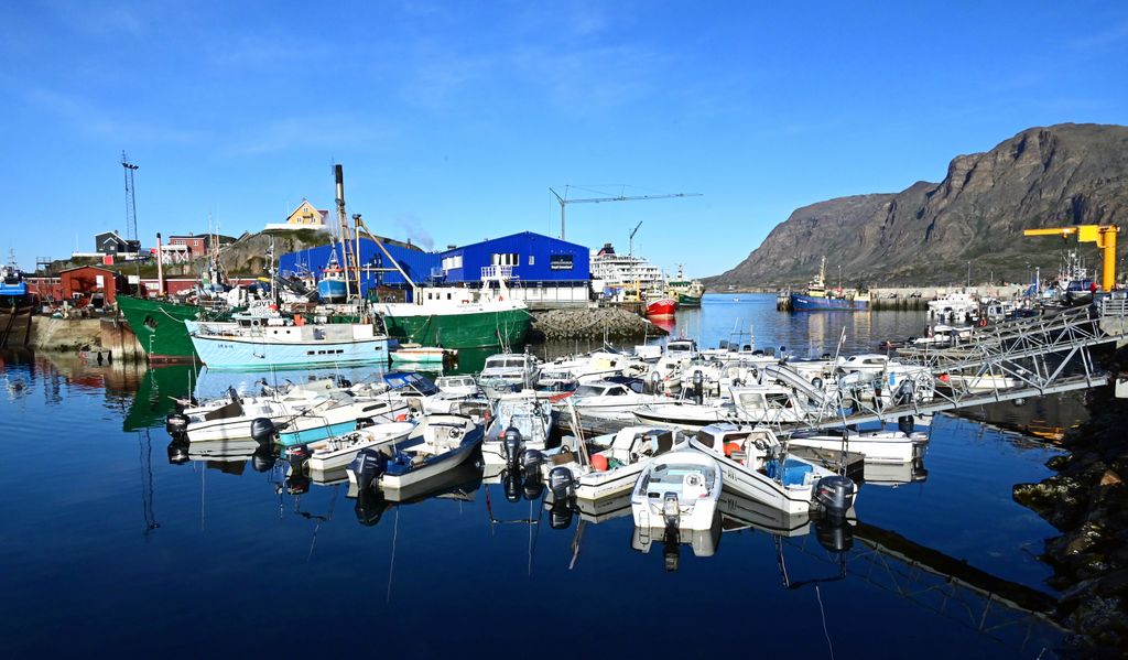 Der Hafen von Sisimiut