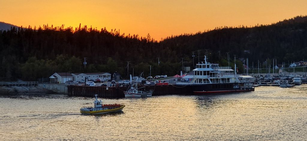 Sonnenuntergang in Tadoussac