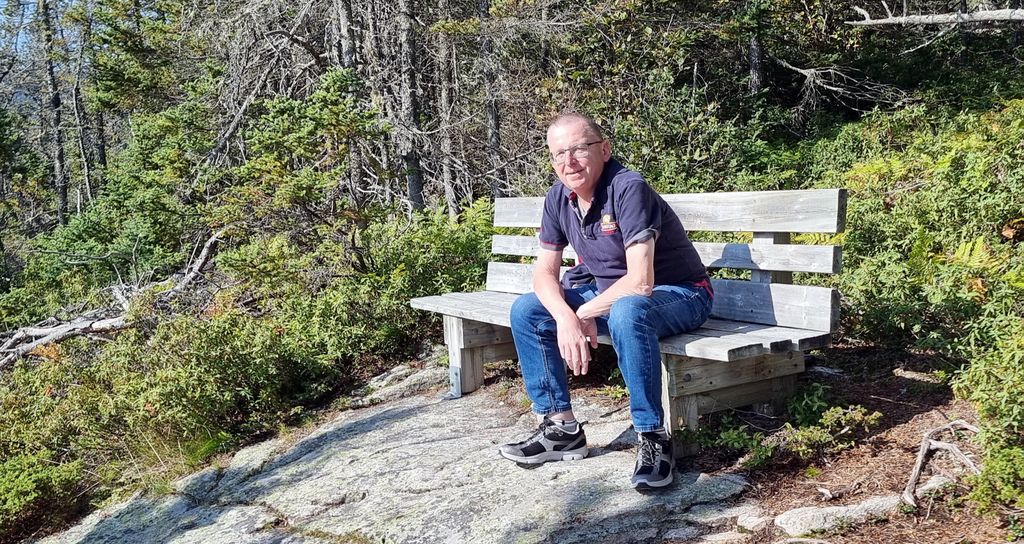 Zinni im Wald von Tadoussac