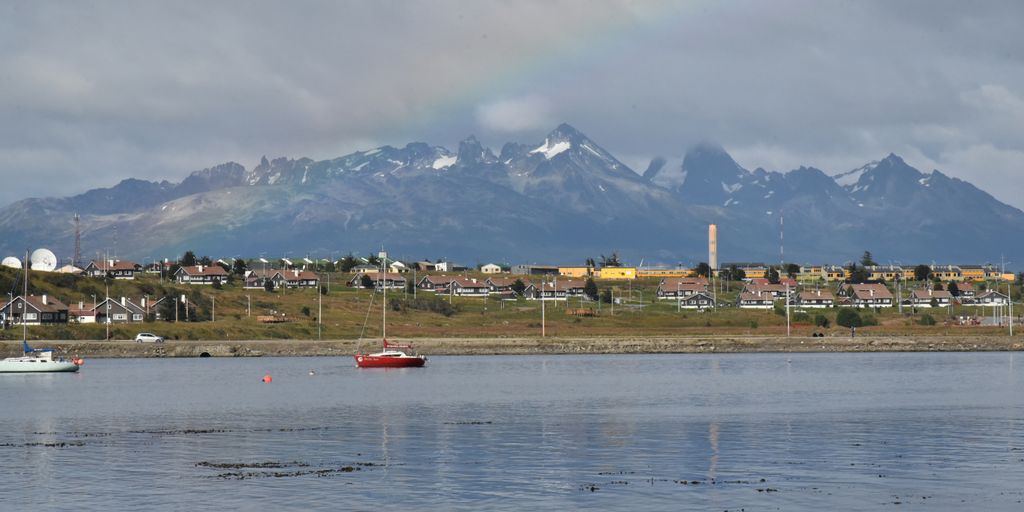 Blick auf Ushuaia