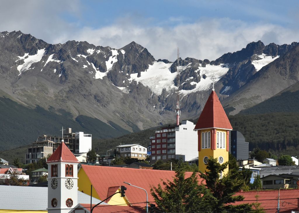 Blick auf Ushuaia