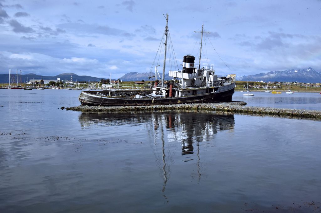 Die MS Saint Christopher in Ushuaia