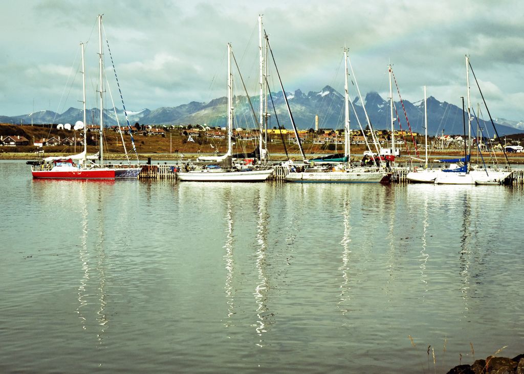 Segelboote in Ushuaia