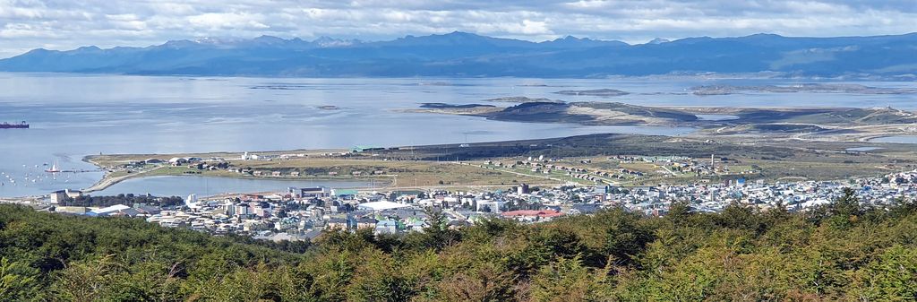 Blick auf Ushuaia